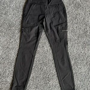 Athleta Black Cargo Joggers